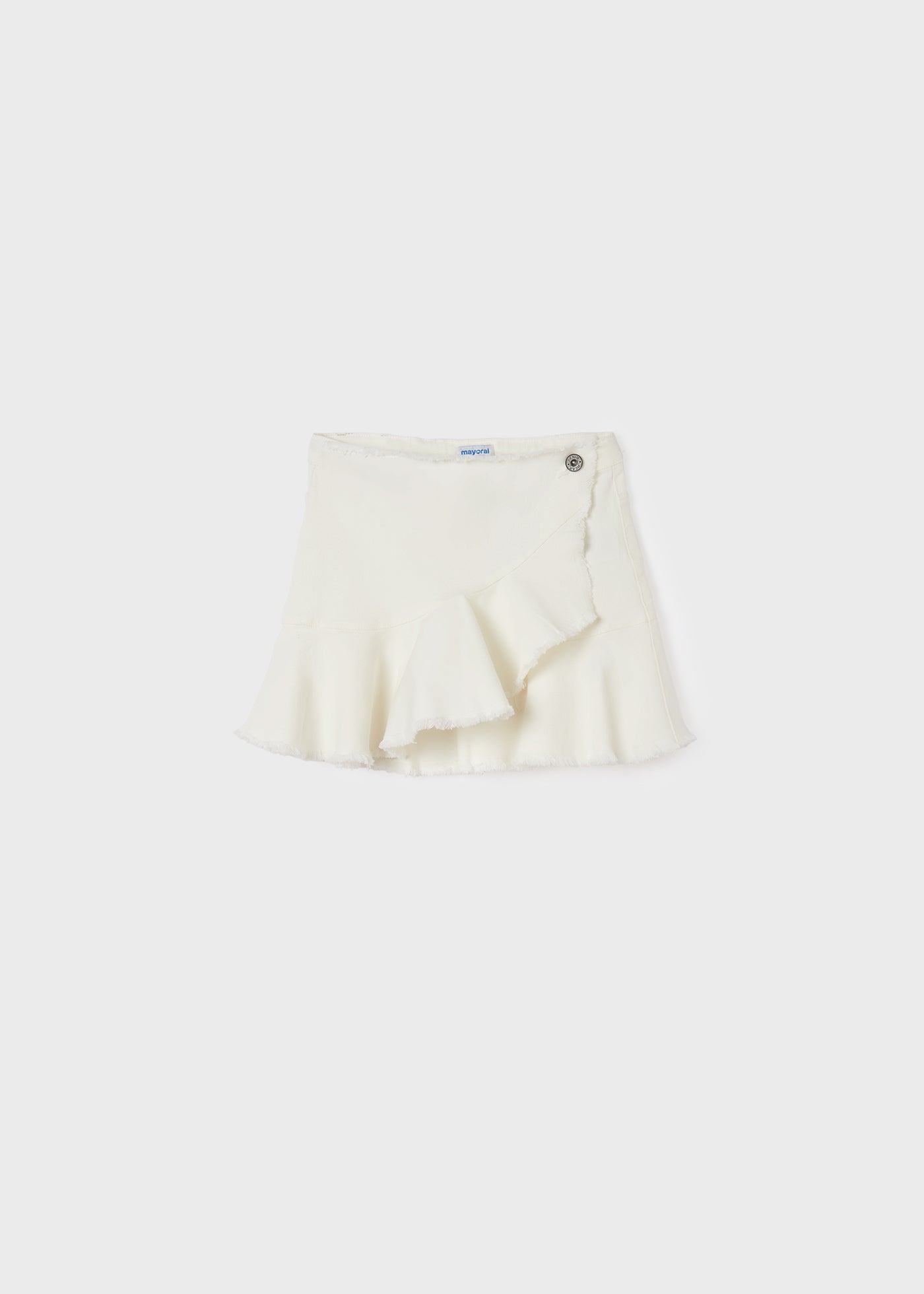 White ruffle skirt outlet zara