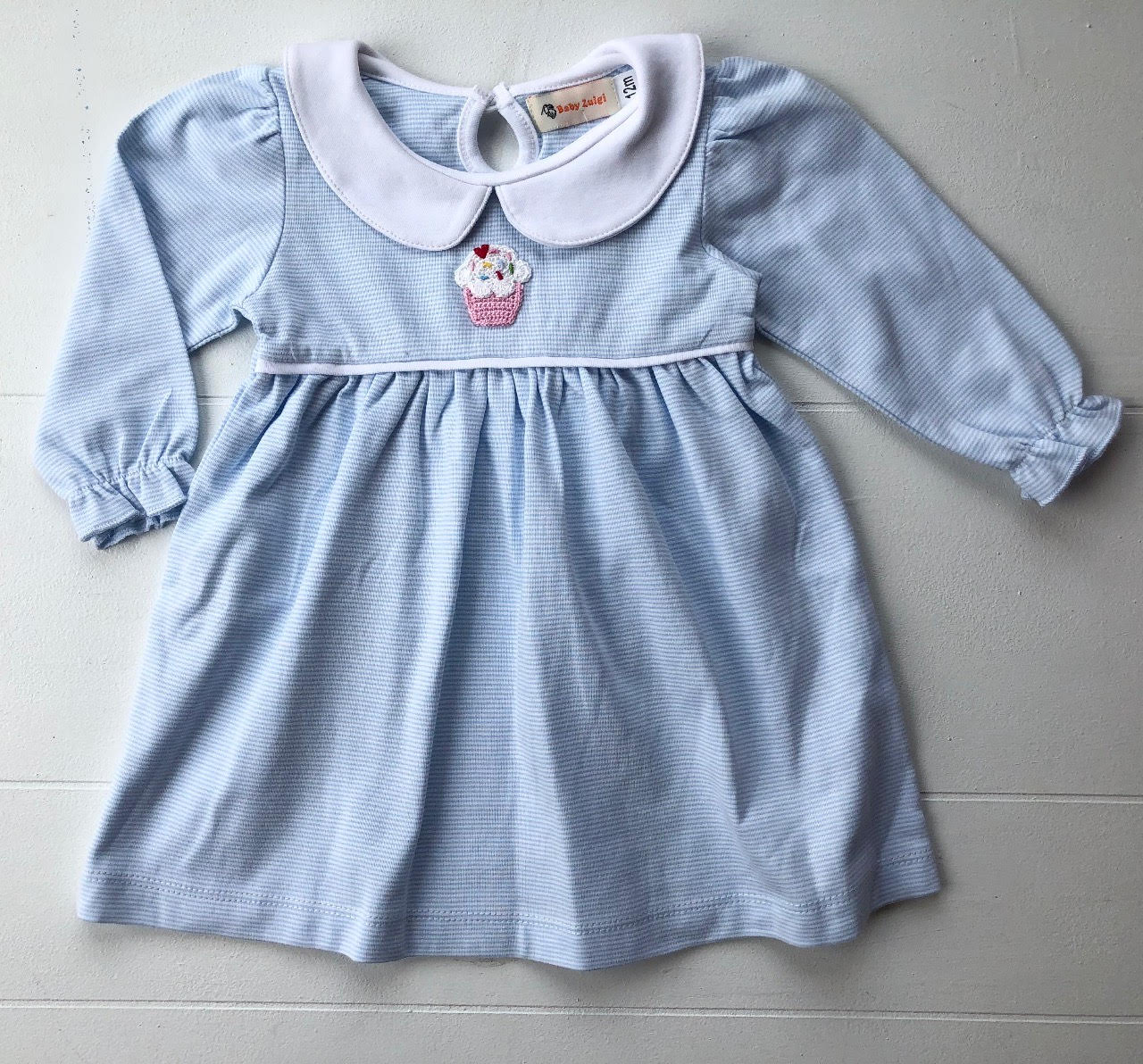 Striped Cupcake Dress 4T