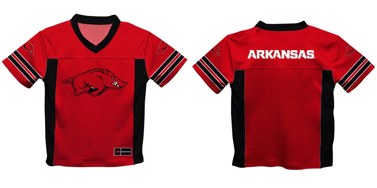 Arkansas Razorbacks Game Day Cardinal Boys Fashion Football T-Shirt