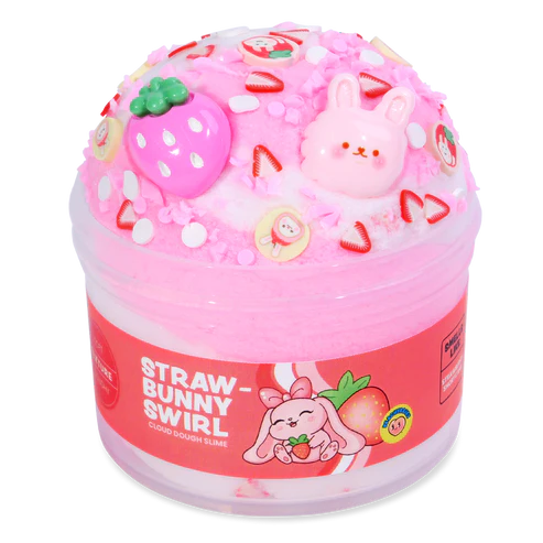 Strawberry Swirl Slime