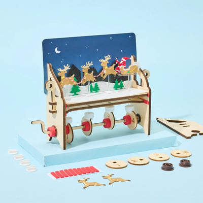 Santa's Sleigh Automation Engineering Kit For Kids