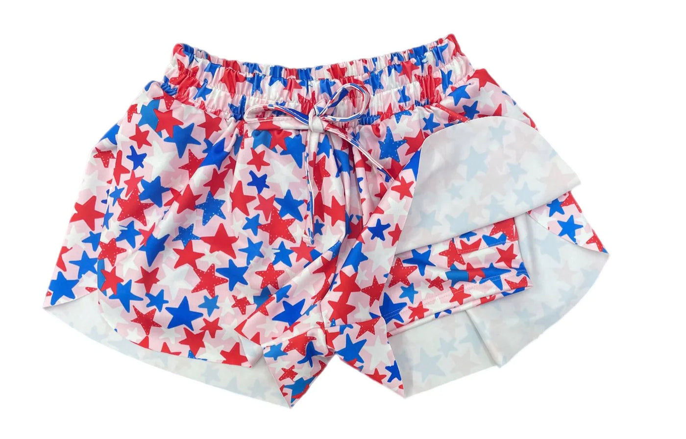 Patriotic Stars Butterfly Shorts