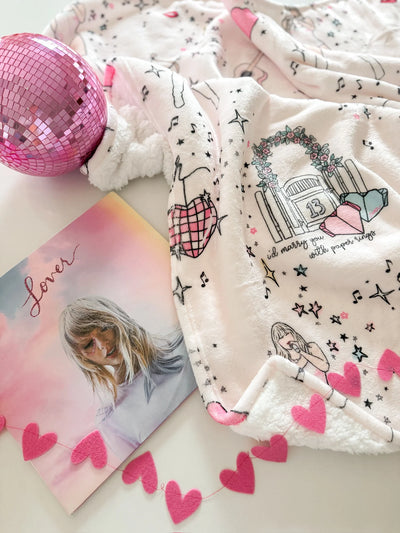 LOVER • Sherpa Throw Blanket PRESALE