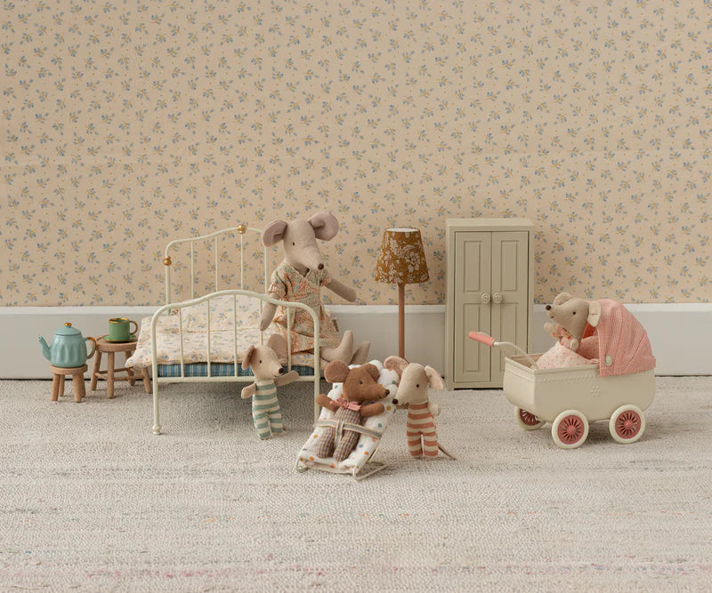 Pram, Mouse- Coral