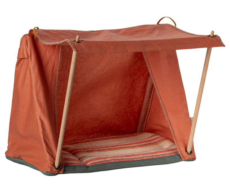 Orange Happy Camper Tent, Mouse