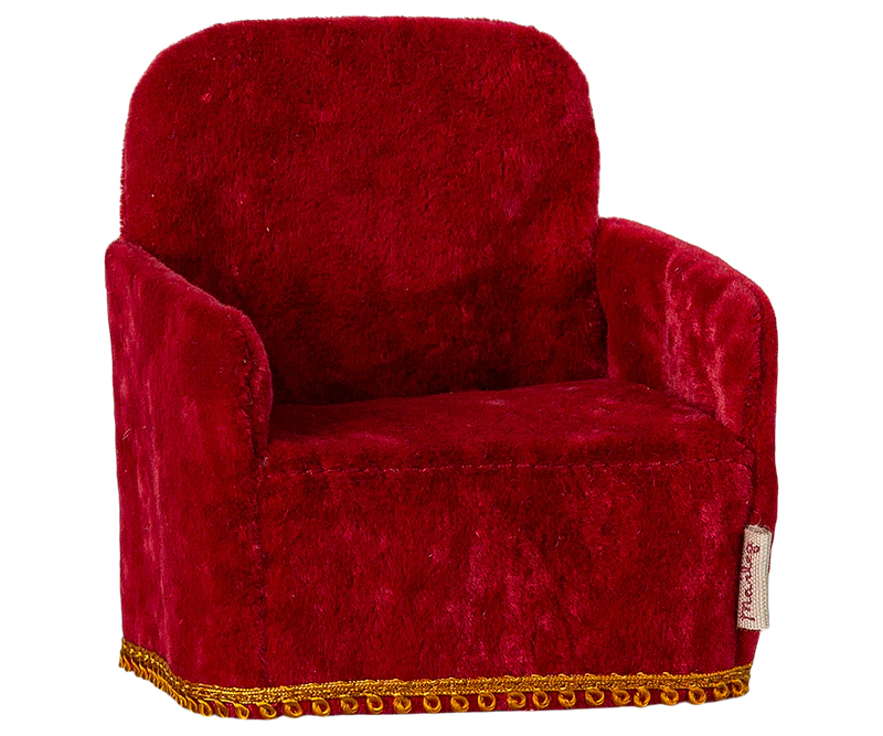 Folding Chair, Mouse- Red