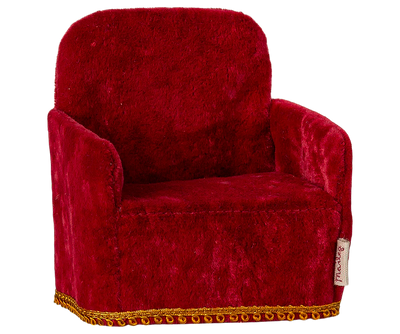 Folding Chair, Mouse- Red