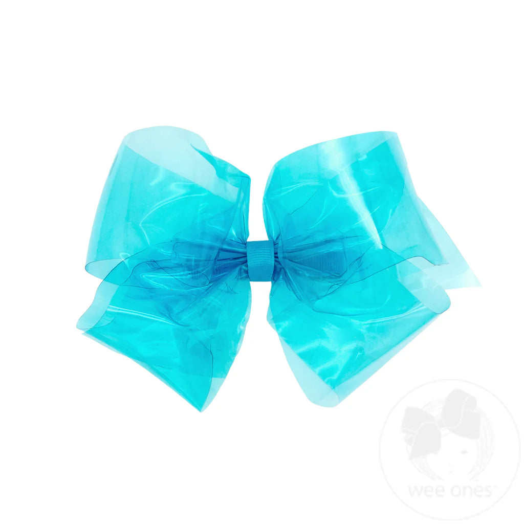 King WeeSplash Colored Vinyl Bow with Plain Wrap (4 color options)