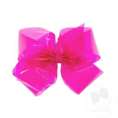 King WeeSplash Colored Vinyl Bow with Plain Wrap (4 color options)