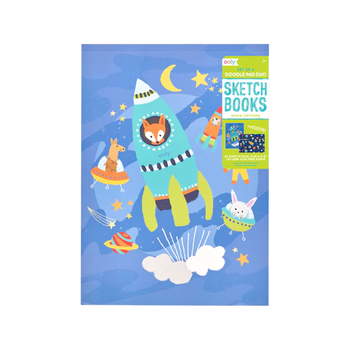 Doodle Pad Duo Sketchbooks- Space Critters (Set of 2)