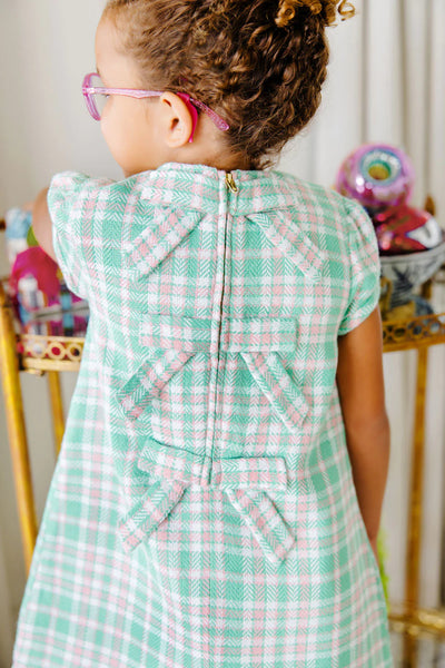 Putney Plaid Betts Bow Dress