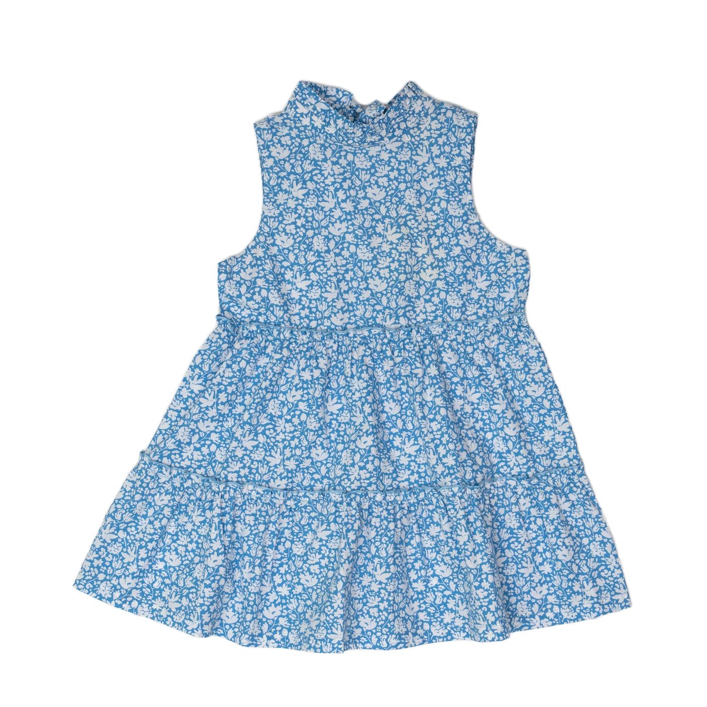Blue & White Floral Addison Dress