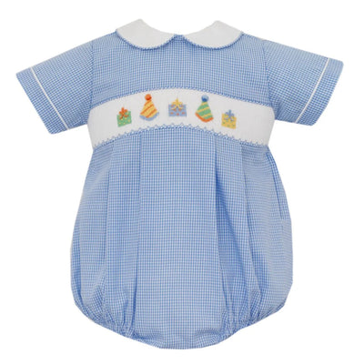 Birthday Boy Smocked Bubble