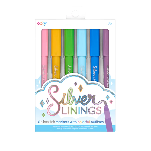 Silver Linings Outline Markers