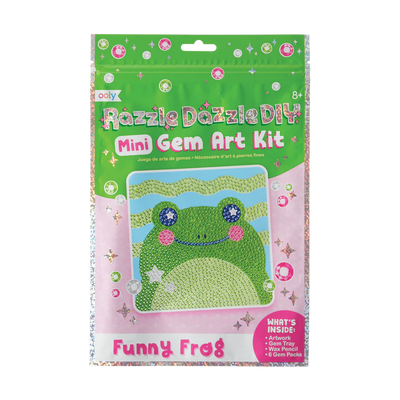 Razzle Dazzle DIY Gem Art Kit - Funny Frog