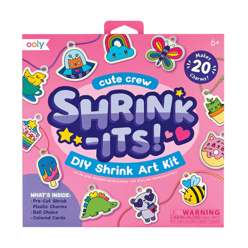 Shrink-Its Art Kit- Cute Crew