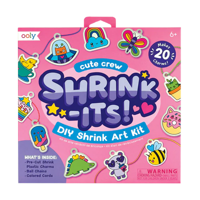 Shrink-Its Art Kit- Cute Crew