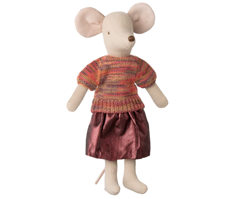 Skirt and Knitted Blouse, Mum Mouse
