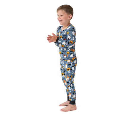 Costumed Ghosts Glow in the Dark Loungewear Set