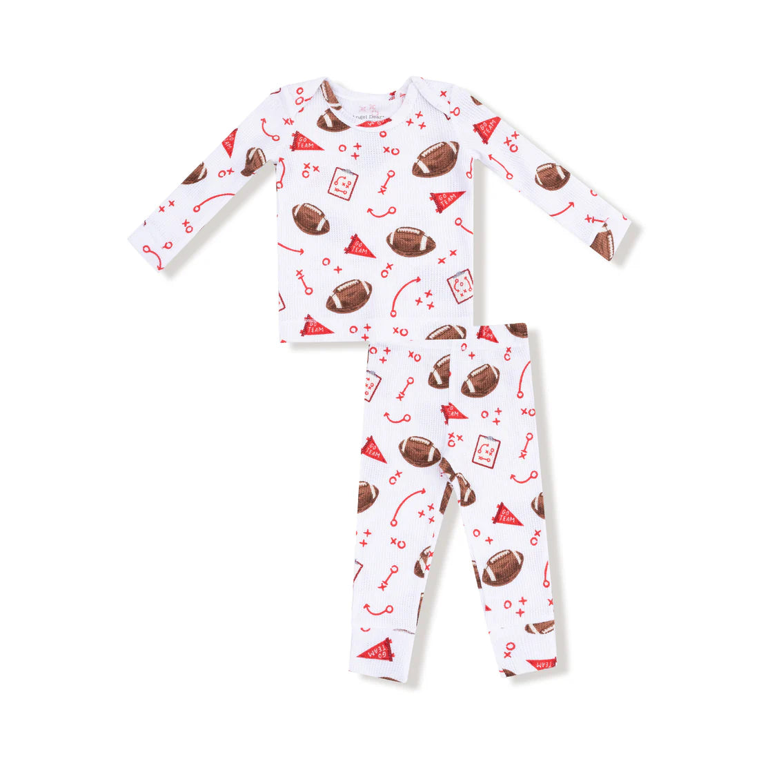 Touchdown Time Red Loungewear Set