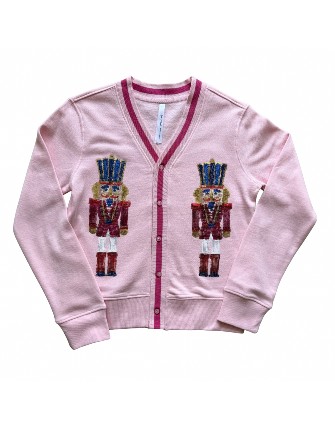 Sequin Nutcracker Cardigan