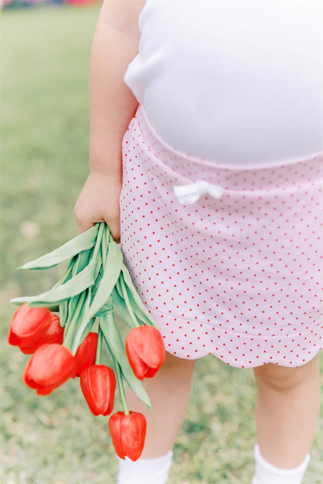 Red Dot Skort