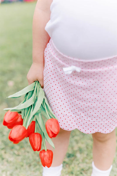 Red Dot Skort