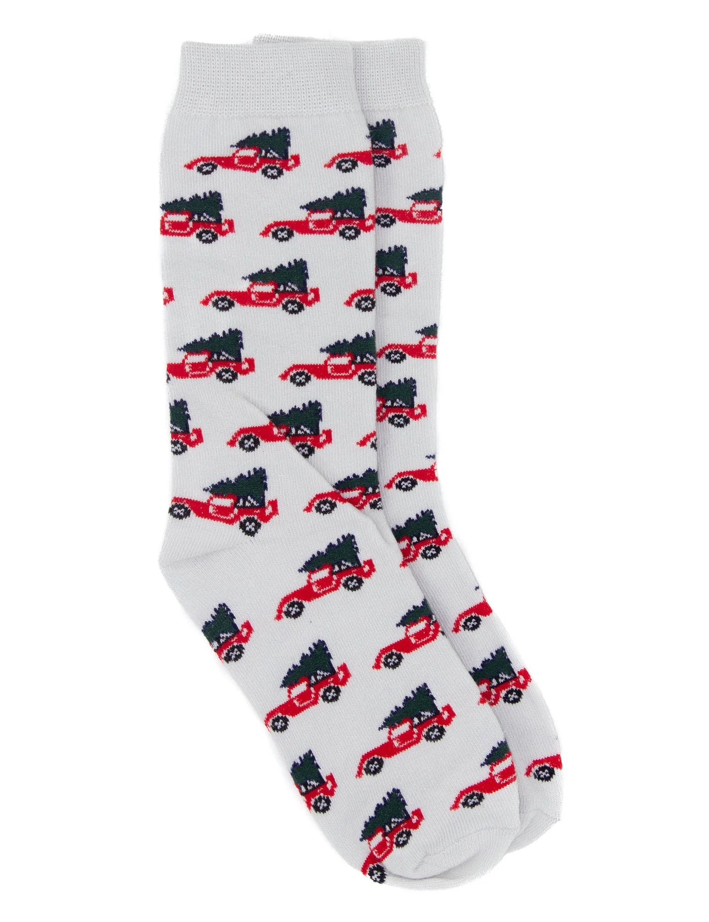 Christmas Trucks Lucky Duck Socks