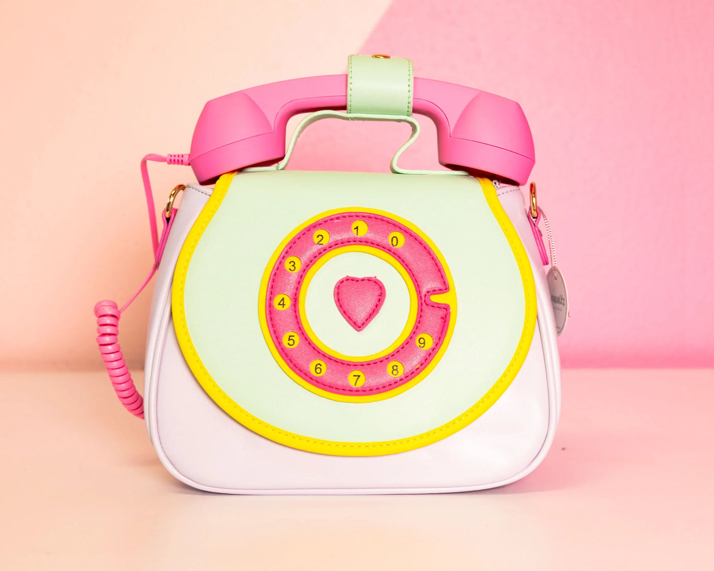 Ring Ring Phone Convertible Handbag- Cotton Candy