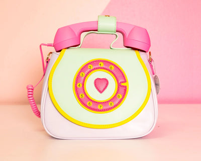 Ring Ring Phone Convertible Handbag- Cotton Candy