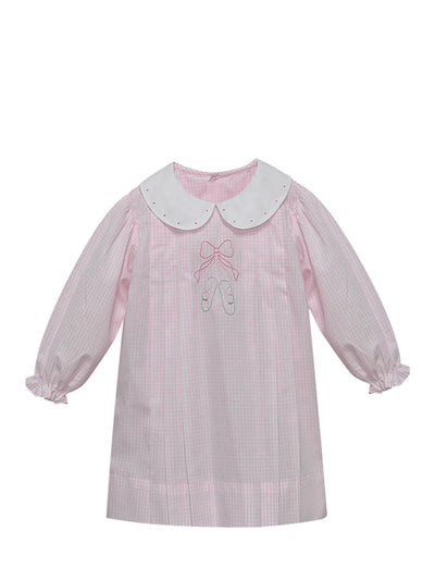 Pink Cayden Dress with Ballet Shoes