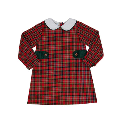 Red Tartan Oaklyn Dress