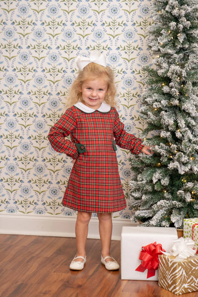 Red Tartan Oaklyn Dress