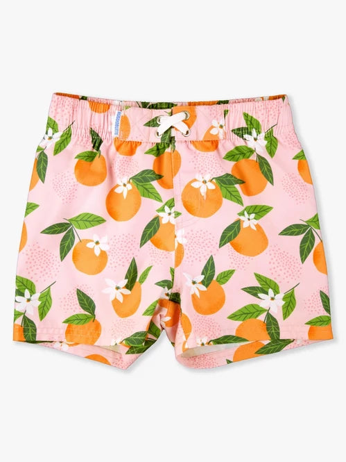 Orange You The Sweetest Swim Trunks