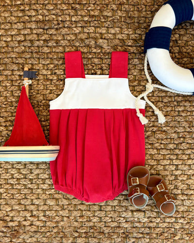 Richmond Red with Worth Avenue White Branham Bubble