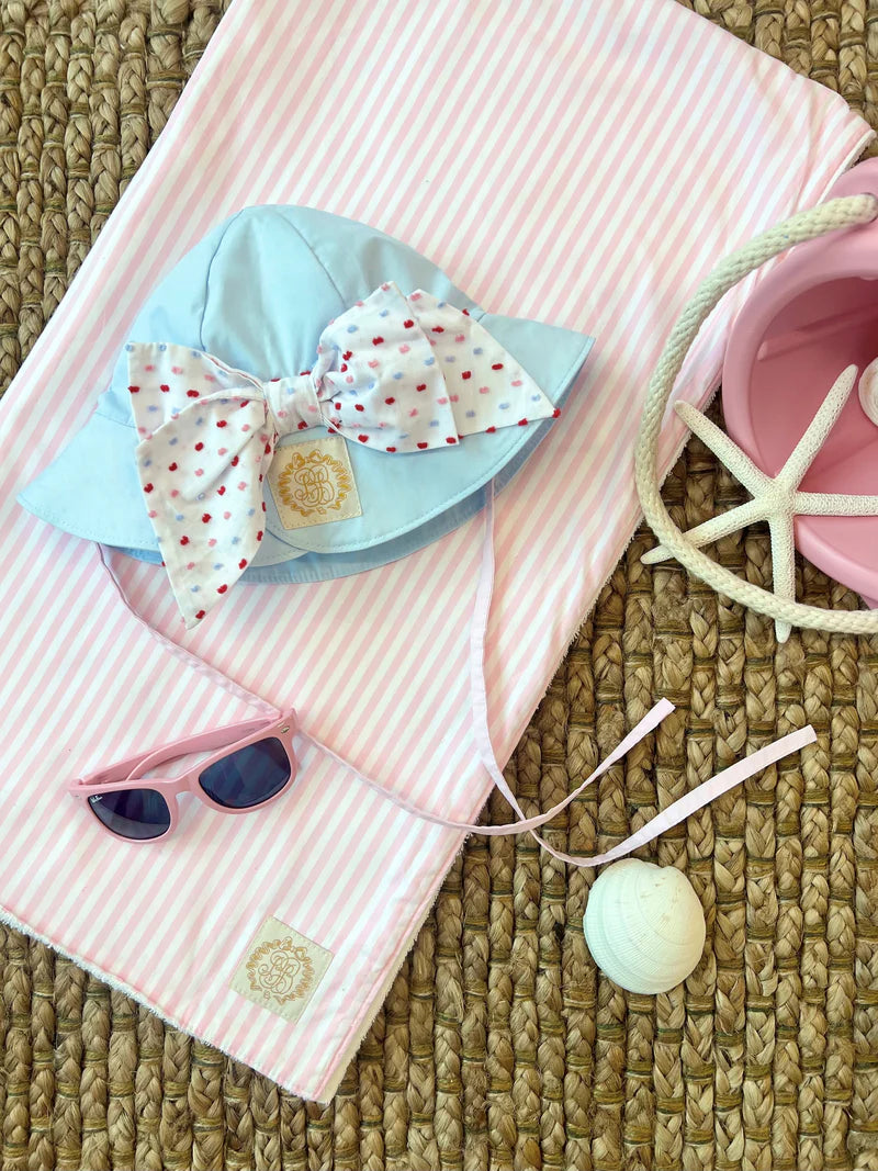 Buckhead Blue with Dogwood Dot Pippa Petal Hat