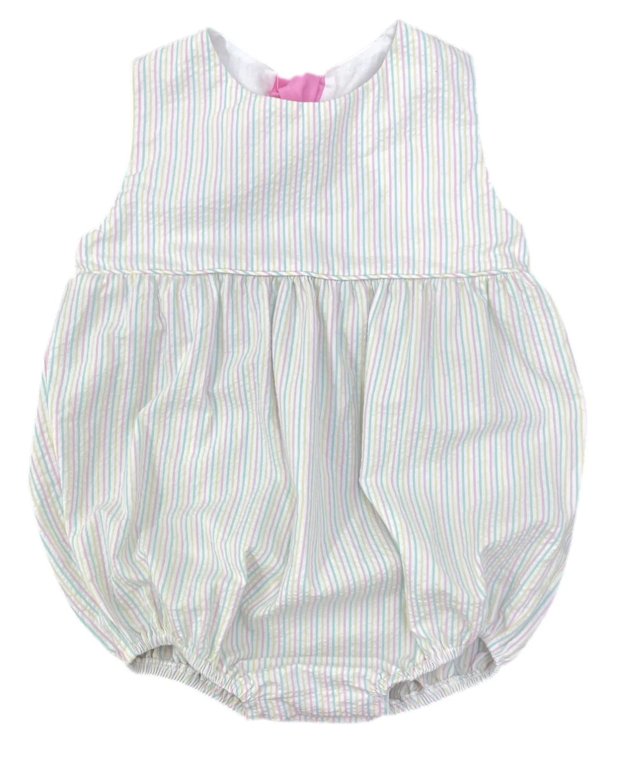 Spring Seersucker Stripe Lottie Bubble