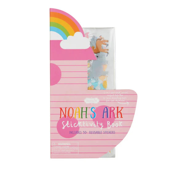 Pink Noahs Ark Sticker Book