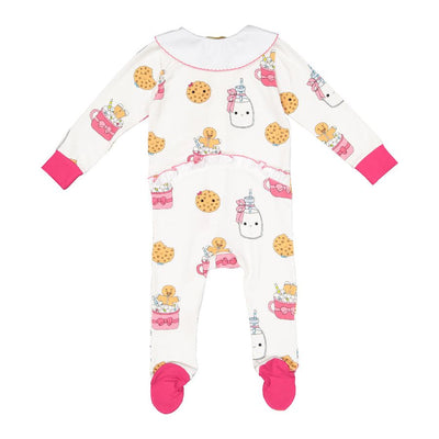 Milk and Cookies Baby Girl Pajamas