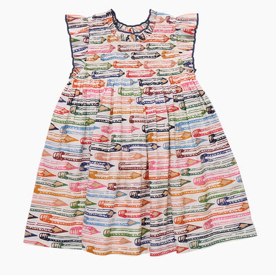 Colored Pencils Stevie Dress