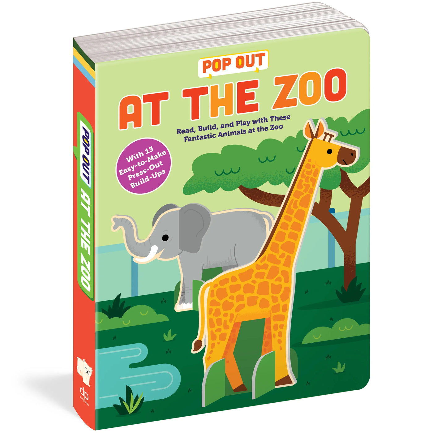 Pop Out at the Zoo Book