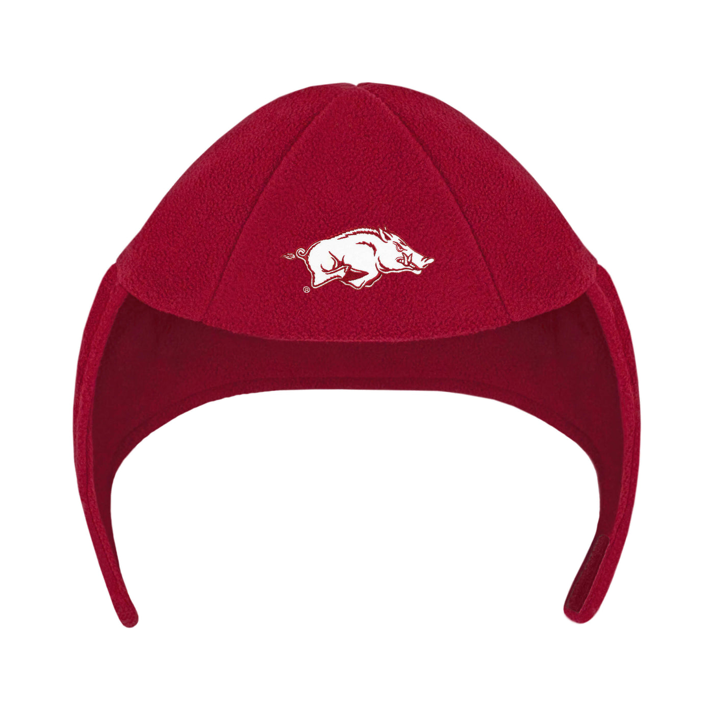 Arkansas Razorback Polar Fleece Chin Strap Beanie