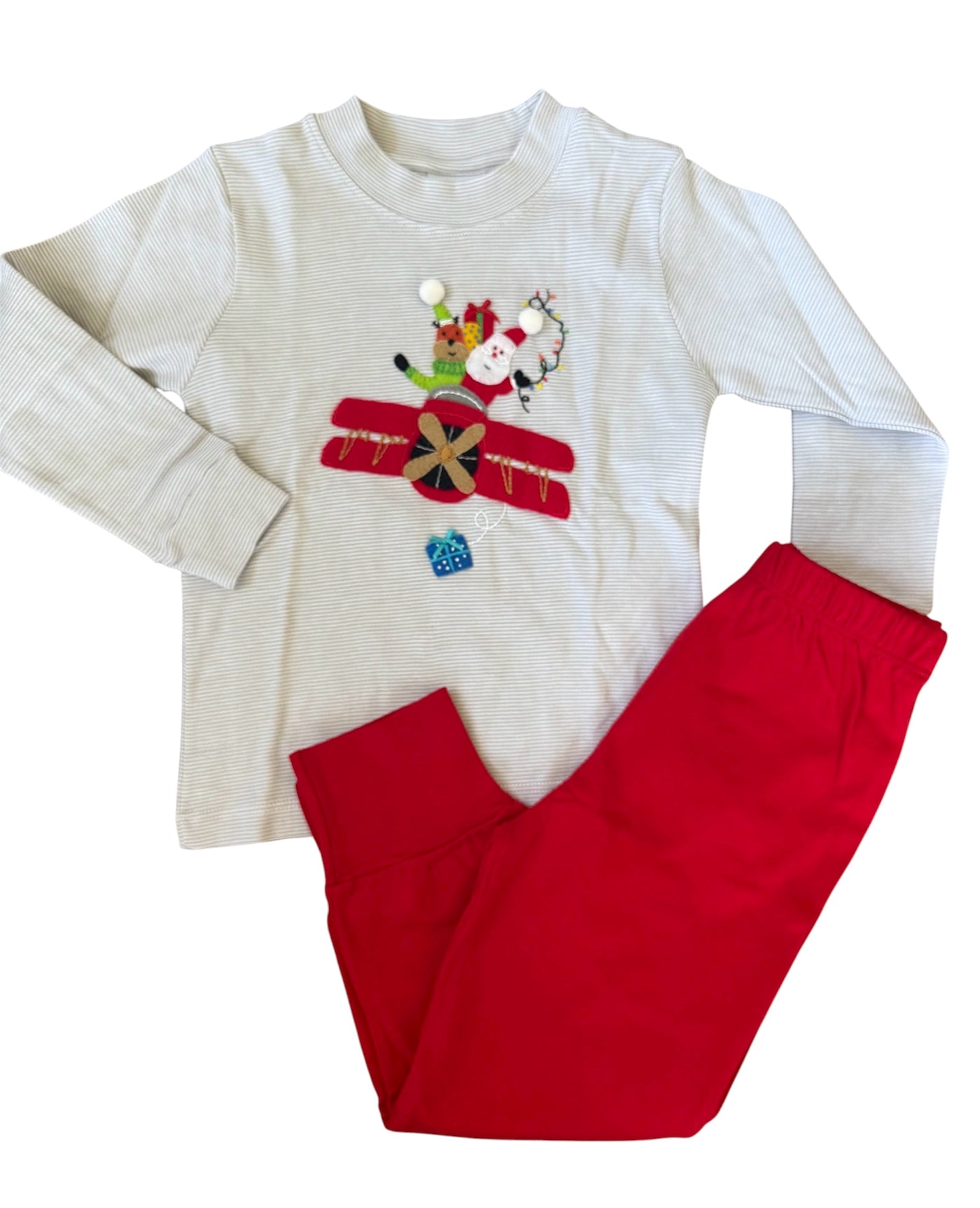 Zooming Santa Jogger Set