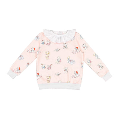 Christmas Pets Girl Sweatshirt