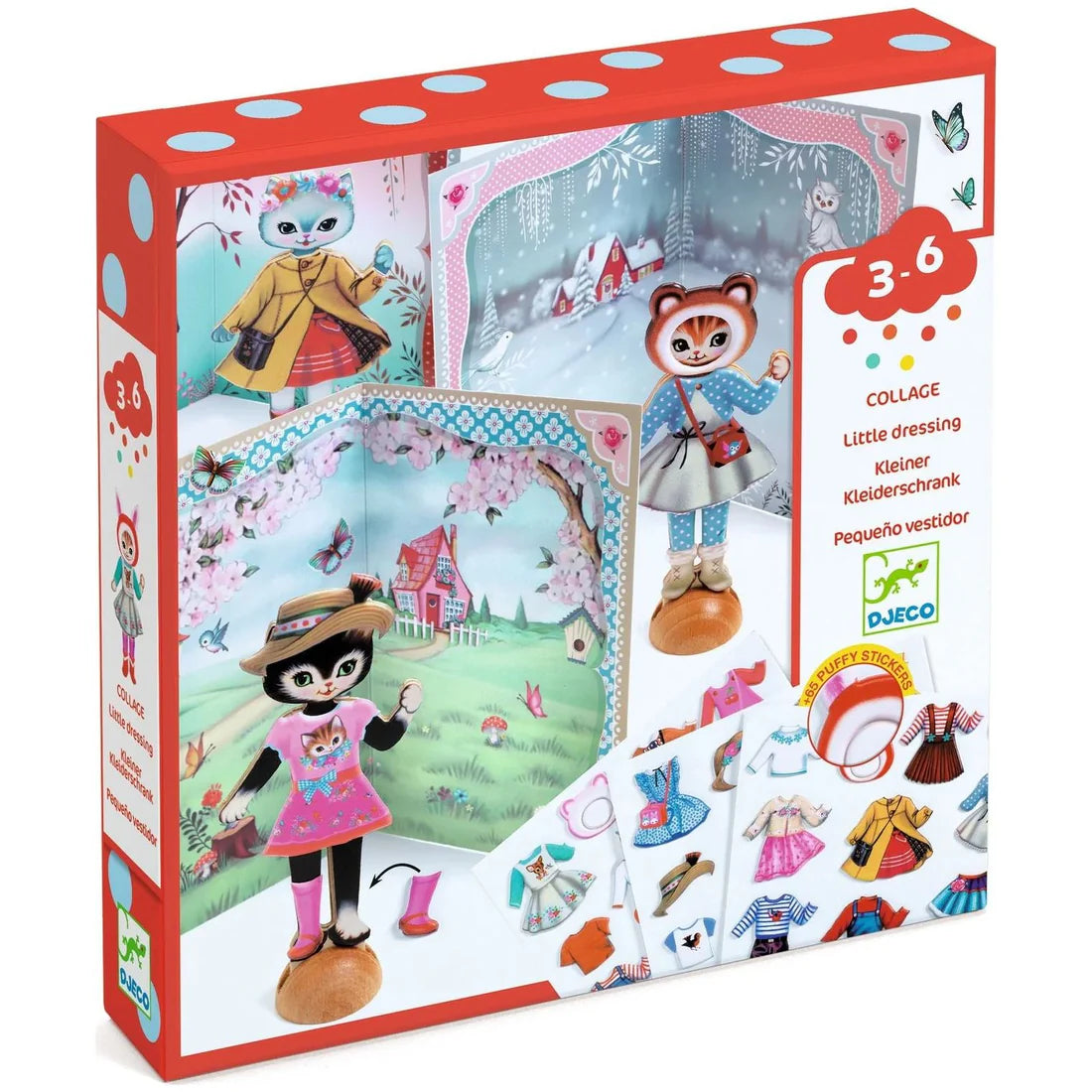 Little Wardrobe Collage Craft Kit