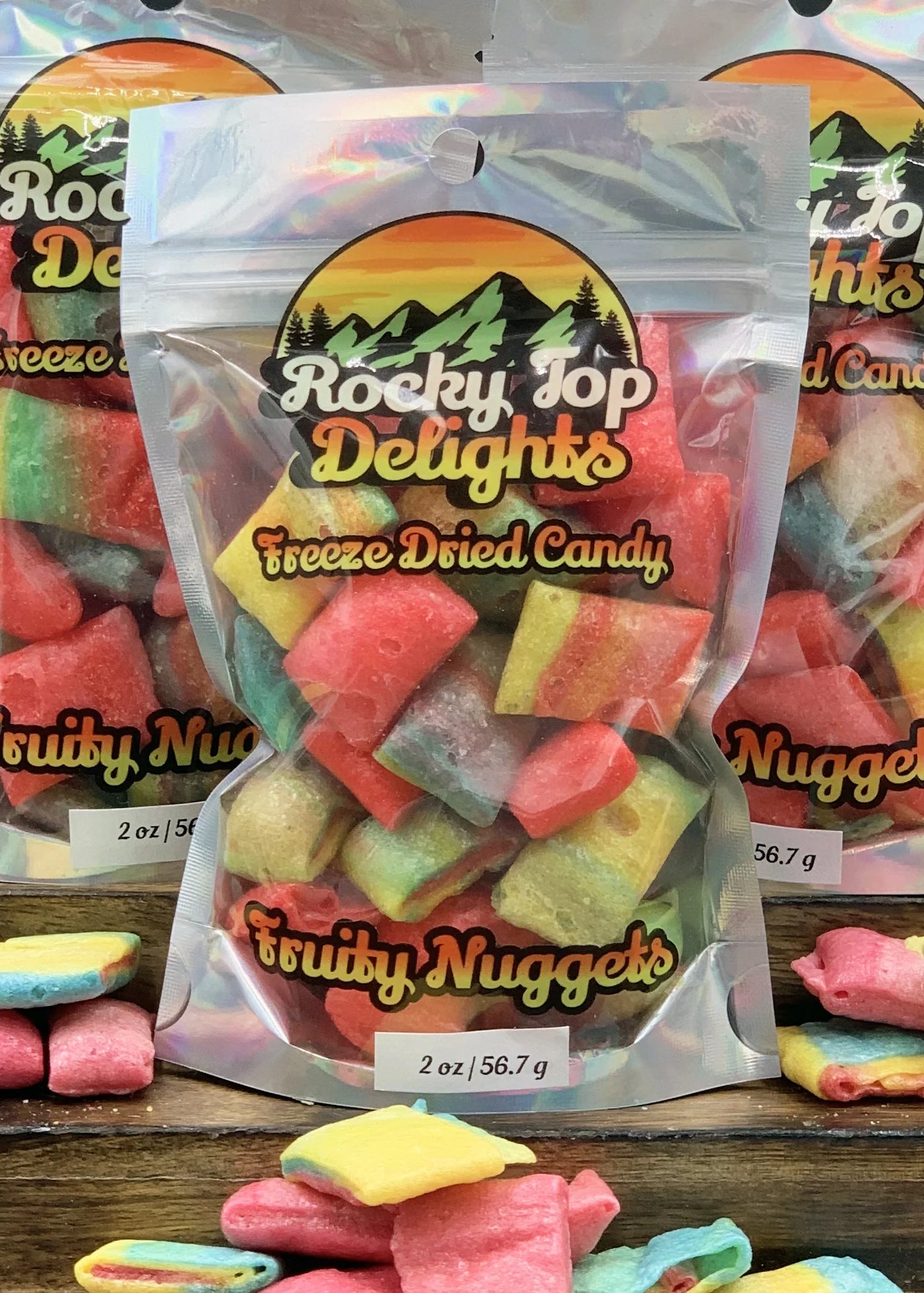 Fruity Nuggets Freeze Dried Candy