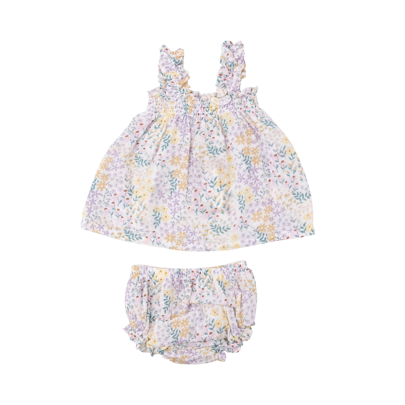 Spreading Joy Ruffly Strap Top and Bloomer Set