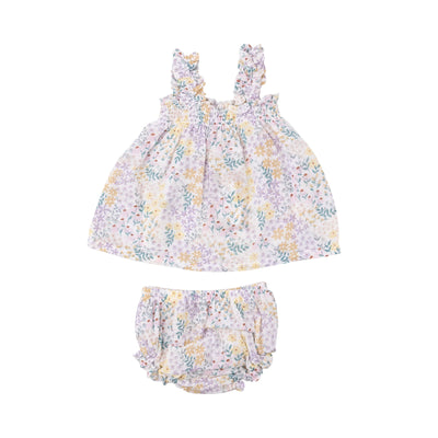 Spreading Joy Ruffly Strap Top and Bloomer Set