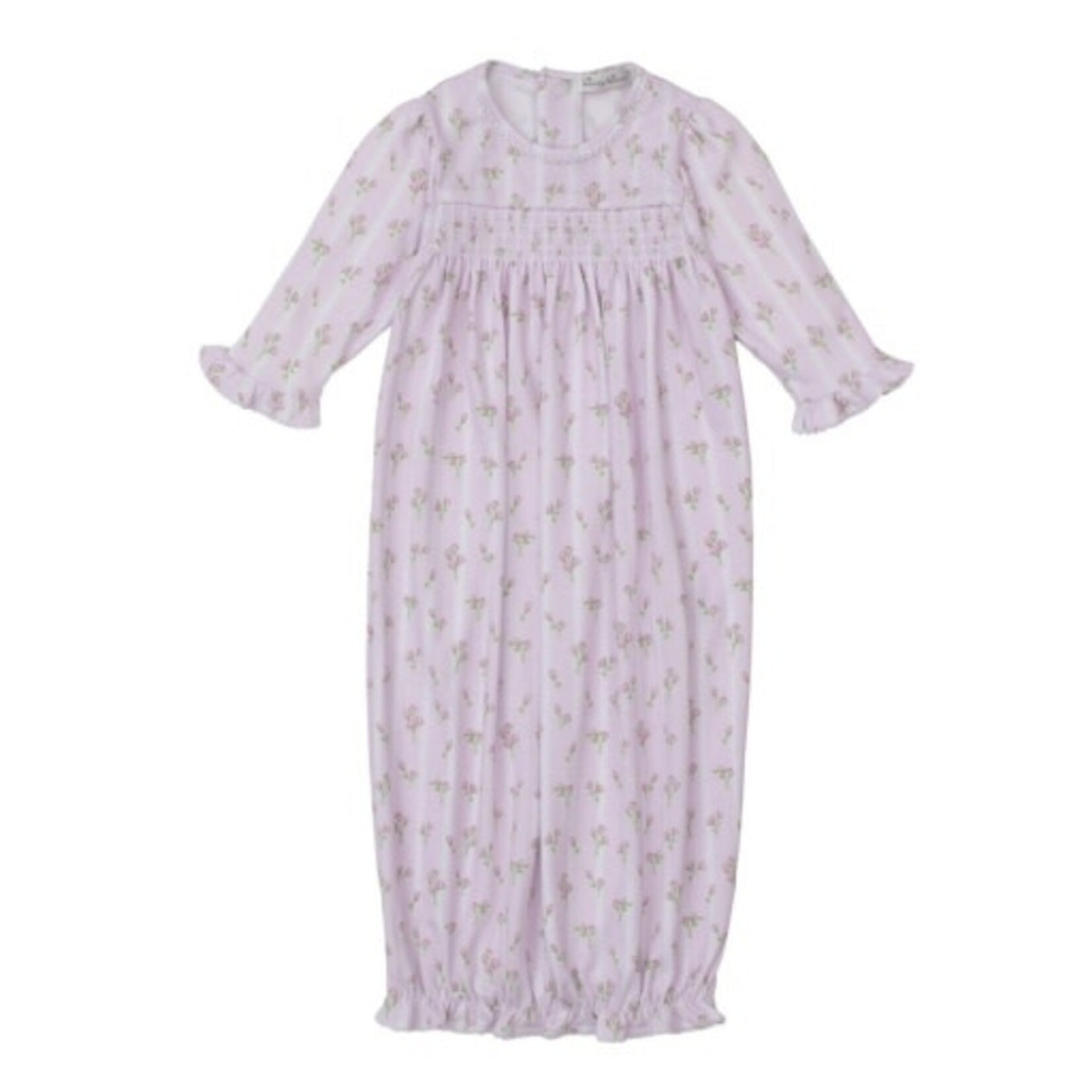 Ribbon Stripe Bouquets Smocked Sack