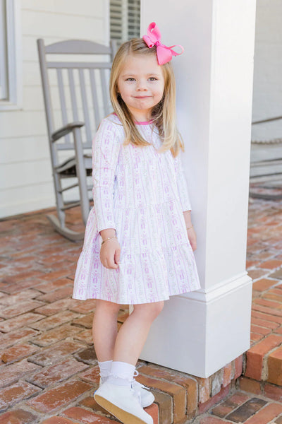 Tally Twirl Dress, On Pointe Knit